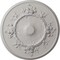 Ekena Millwork Flower Ceiling Medallion (Fits Canopies up to 3 7/8"), Hnd-Painted Ultra Pure White, 27"OD x 1 1/8"P CM27FLUWF - alternate 1